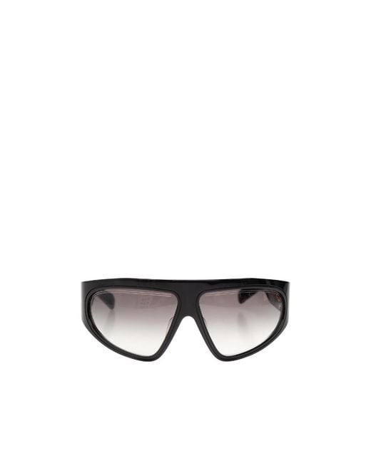 Balmain White Eyewear B-Escape Geometric Frame Sunglasses