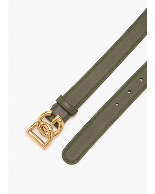 Dolce & Gabbana Multicolor Dg Buckled Belt