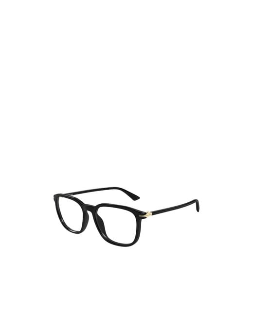 Montblanc White Eyewear Square Frame Glasses for men
