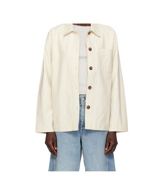 Rag & Bone Natural Off- Savannah Shirt Jacket