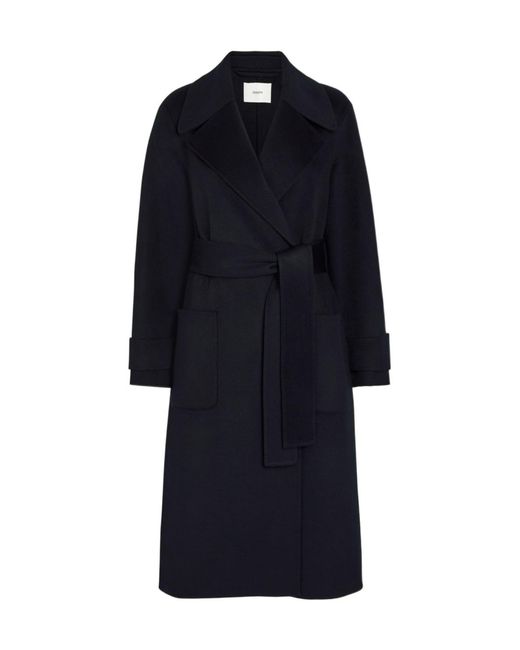 Joseph Blue Breasted Wool And Cashmere-Blend Coat