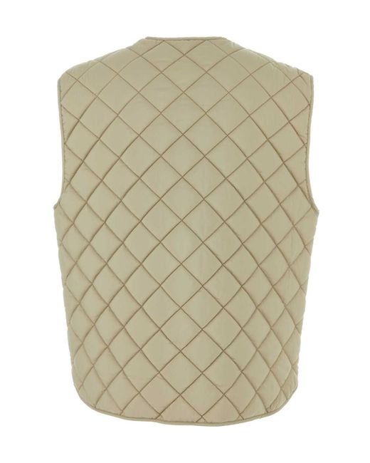 Miu Miu Multicolor Quilted Button-Up Gilet