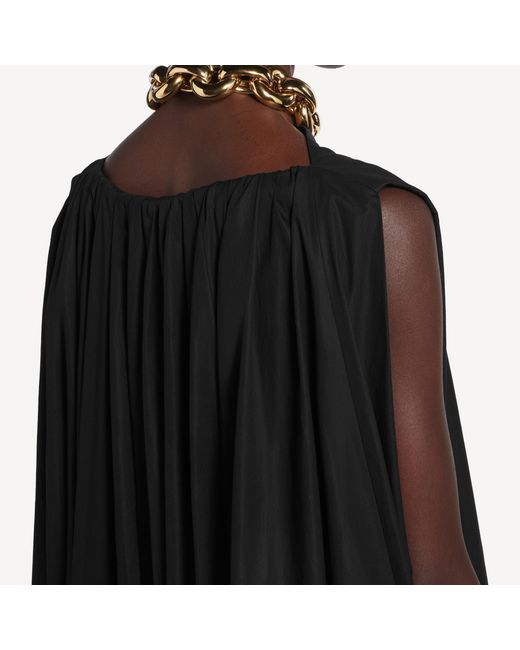 Balenciaga Black Cristóbal Gown Dress