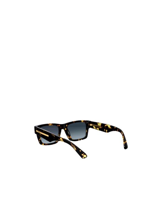 Prada White Eyewear Rectangular Frame Sunglasses for men
