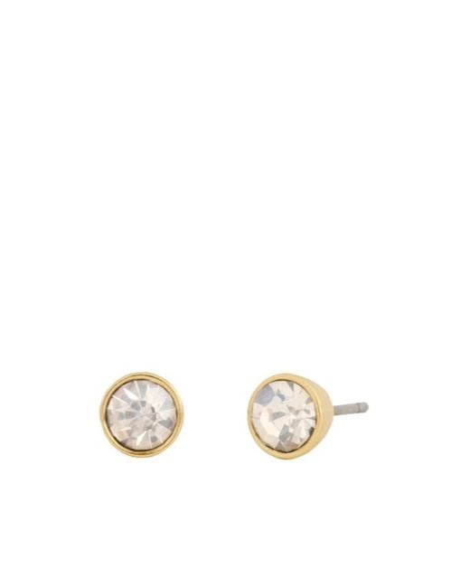 COACH White Heart-Shaped Pendant Necklace And Earrings Two-Pack