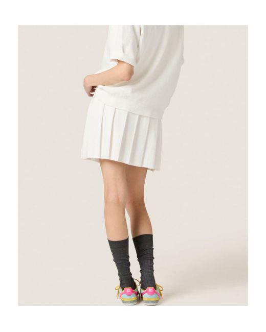 Miu Miu White Skirts