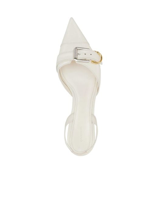 Givenchy Natural Voyou Slingback Pumps