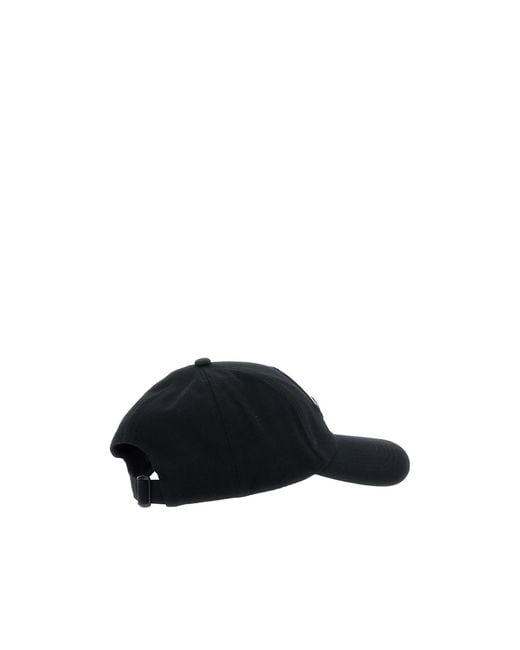 Moncler Black Patterned Hat