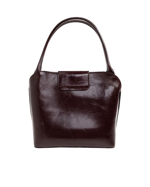 Versace Purple Vivian Shoulder Bag