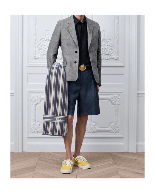 Dior Blue Iviera Chino Shorts for men