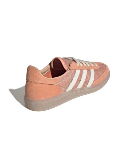 Adidas Originals Pink Handball Spezial Lace-Up Sneakers for men