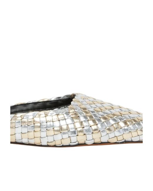 Stella McCartney White Braided Sandals