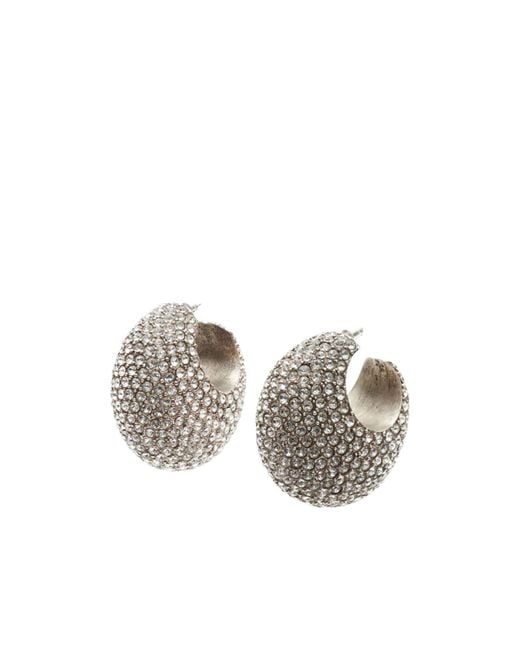 Isabel Marant White Enjoy Earrings
