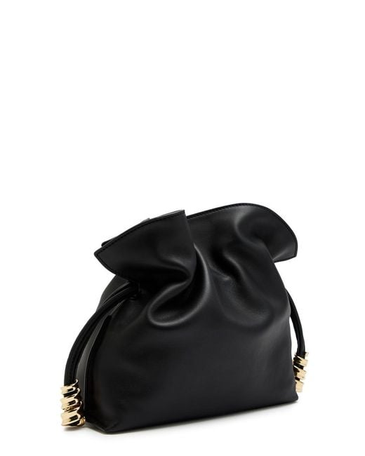 Loewe Black Metallic Clutch