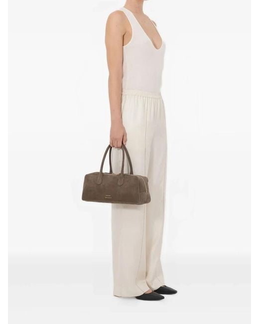 Loulou de Saison White Elastic Waist Trousers