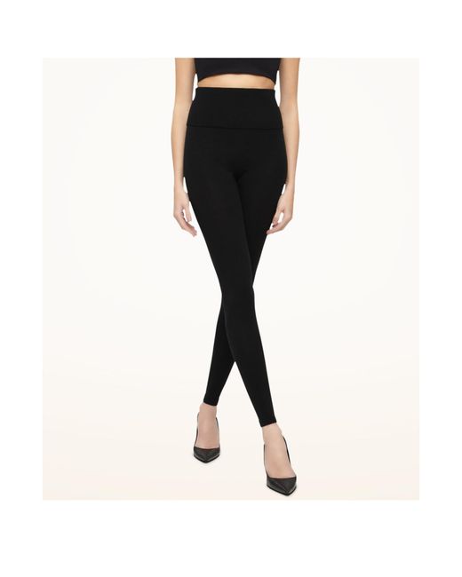 Wolford Black High-Waisted Leggings
