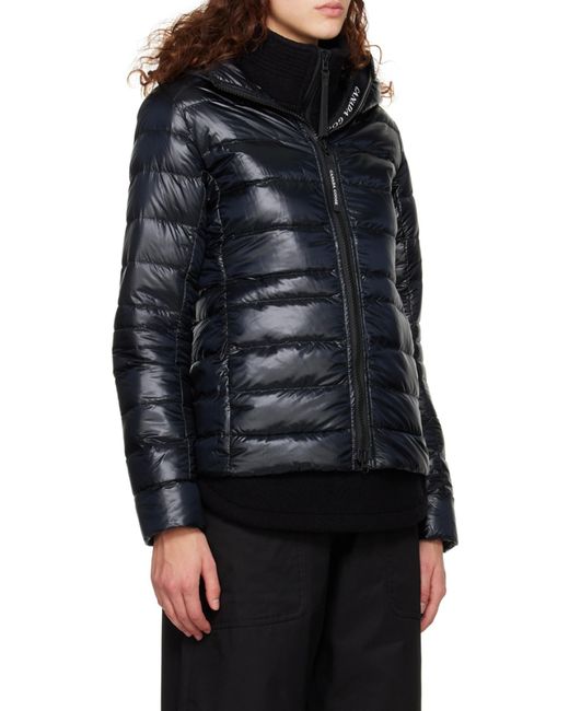 Canada Goose Black Cypress Padded Hooded Jacket
