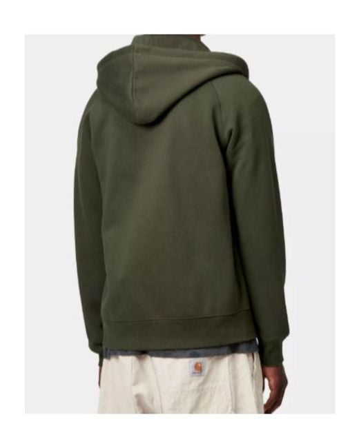 Carhartt Green Hooded Chase Jacket for men