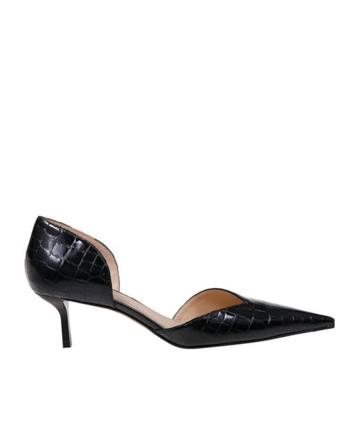 Victoria Beckham Black Pointed-Toe High Heels