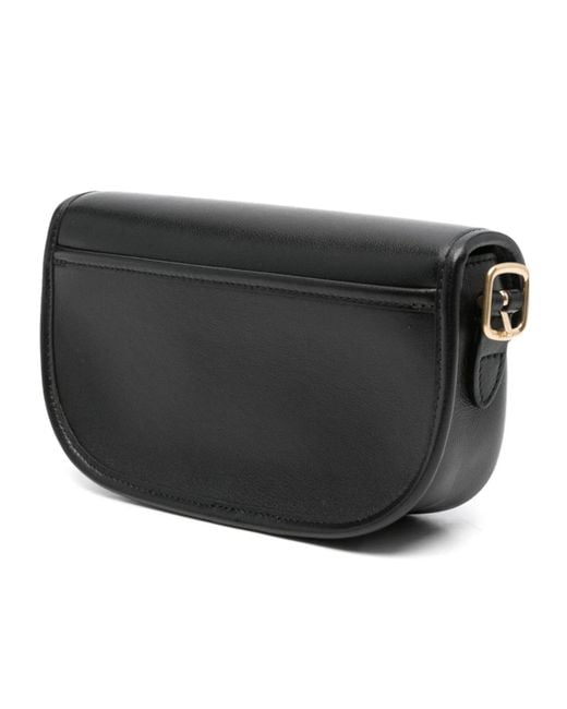 Bally Black Leather Crossbody Bag
