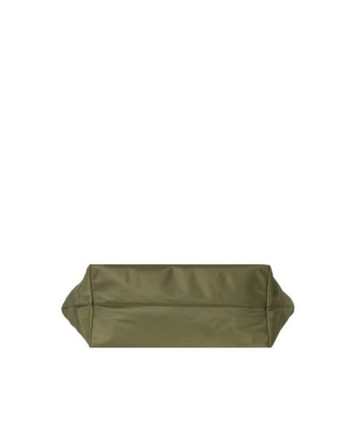 Tory Burch Green Double-Handle Tote Bag