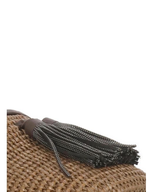 Brunello Cucinelli Brown Round Toe Loafers