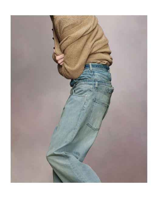 Maison Margiela Natural Long-Sleeved V-Neck Cardigan for men