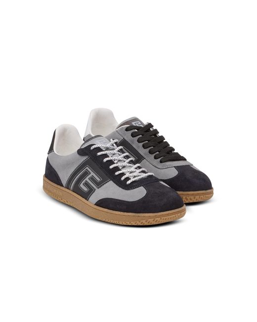 Balmain Black Swan Trainers for men