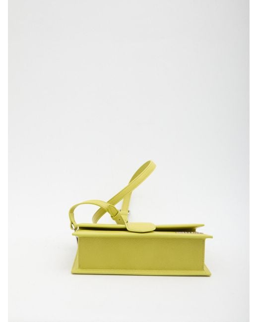 Jacquemus Yellow Le Grand Bambino Shoulder Bag