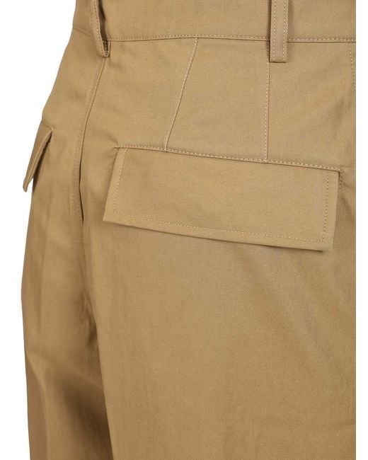 Dries Van Noten Natural Straight Leg Pants for men