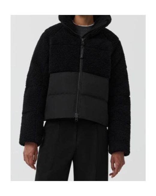 Canada Goose Black Elora Puffer Jacket