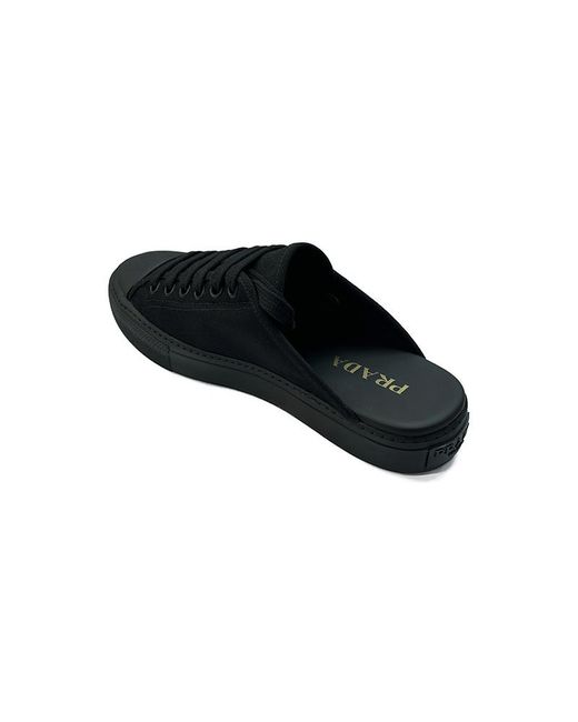Prada Black Round-Toe Mules for men