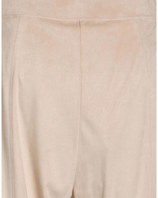 Max Mara Natural Solid Color Leggings