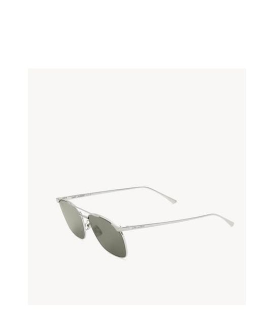 Saint Laurent Multicolor Sl 796 Vincent Aviator Sunglasses for men