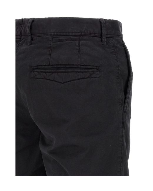 Incotex Black Modello 11S215 Slim Bermuda Shorts for men