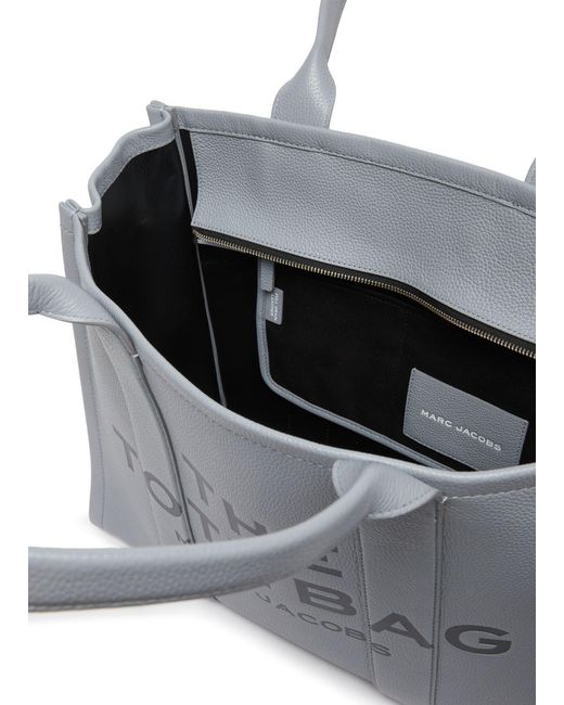 Marc Jacobs Gray Large Double Handle Tote Bag