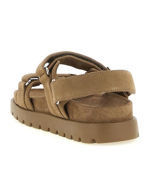 Tory Burch Brown Mellow Sandals