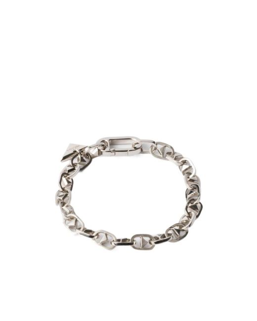 Prada Metallic Chain Bracelet for men