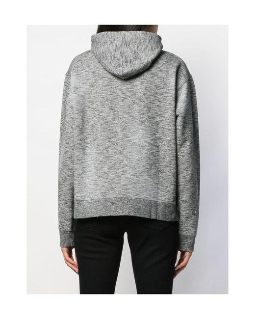 DSquared² Gray Icon Hoodie