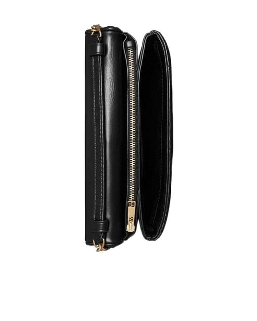 Tory Burch Black Kira Quilted Crossbody Bag