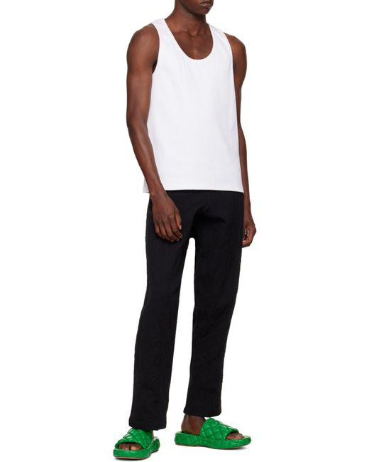 Bottega Veneta White Scoop-Neck Tank Top for men