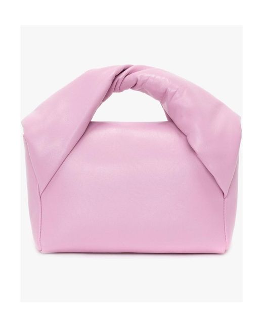 J.W. Anderson Pink Jw Anderson Medium Twister Top Handle Bag
