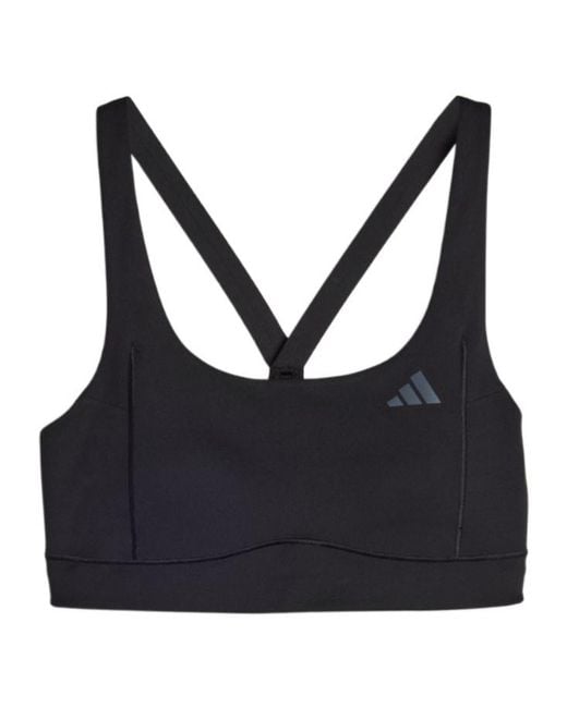 Adidas Black X Entire Studios Strappy Performance Bra