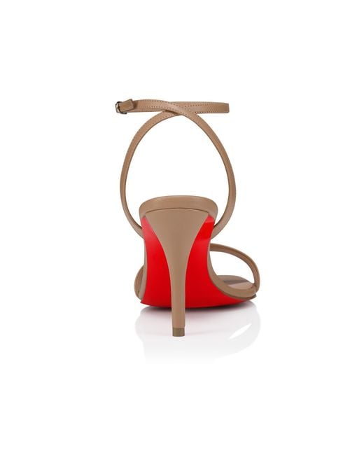 Christian Louboutin White Miss Z Heeled Sandals