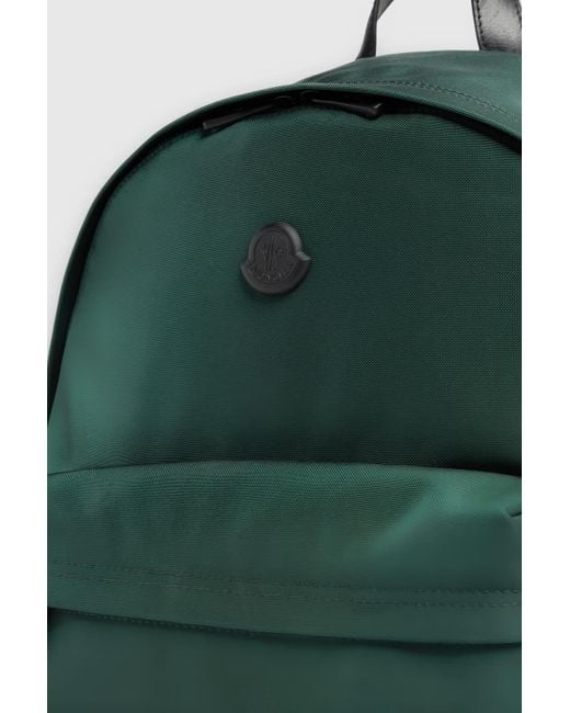 Moncler Green New Pierrick Logo Detailed Backpack for men