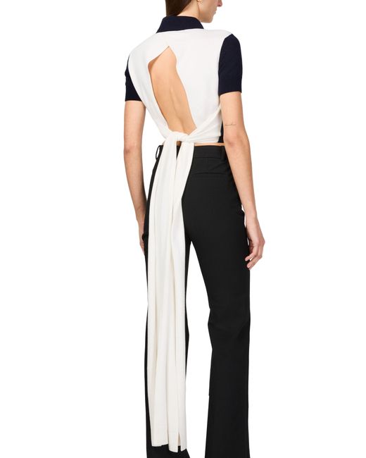 Loewe Blue Casual Short-Sleeve Top