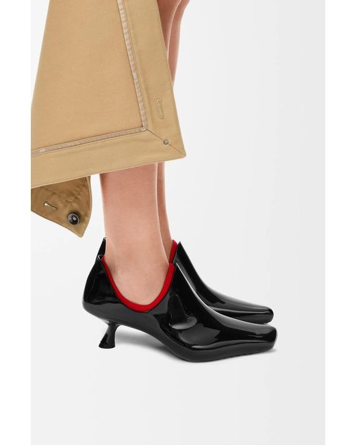 Loewe Black Emily Aqua Sock Pumps