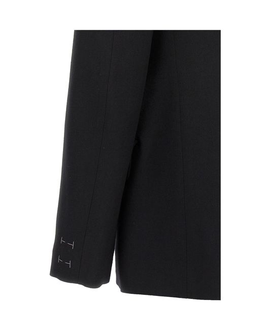 Maison Margiela Black Double-Breasted Blazer for men