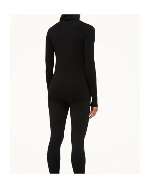 Wolford Black Aurora Pullover