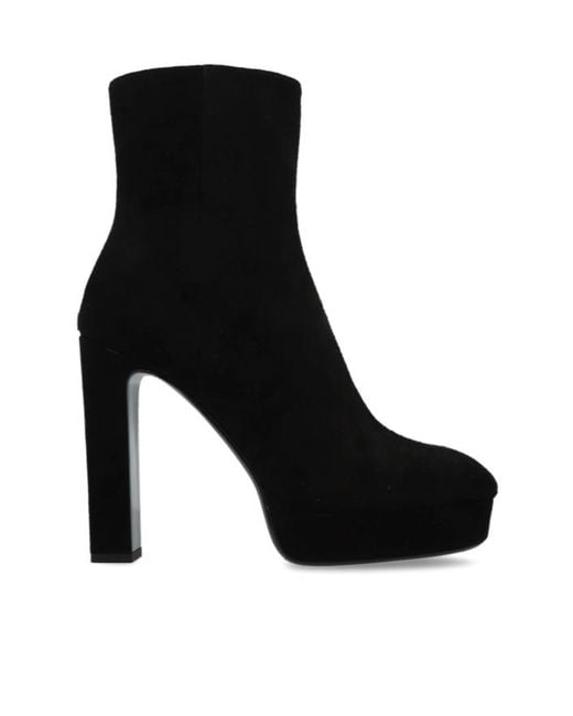 Jimmy Choo Black Platform Shoes 'Marene'
